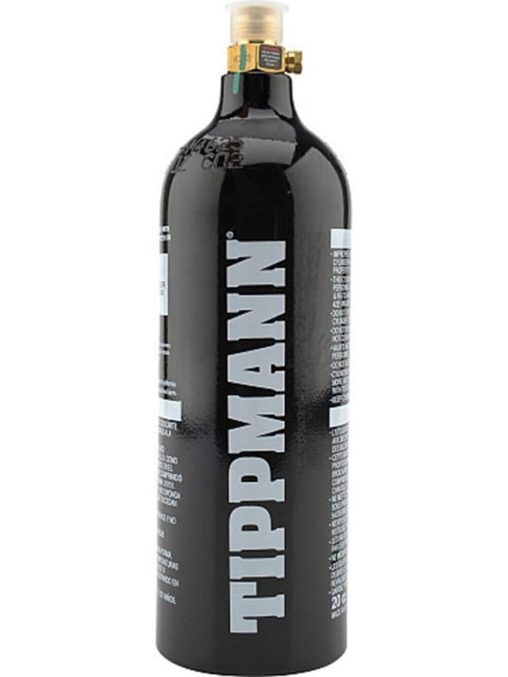 20-Ounce CO2 Tank for Paintball, Airsoft, and Sports - High-Performance Gas